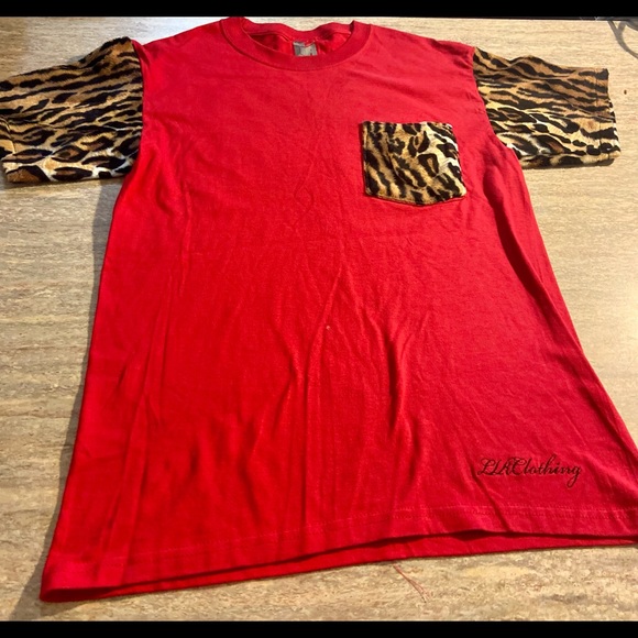 LIR Clothing t-shirt with leopard print - Picture 8 of 16